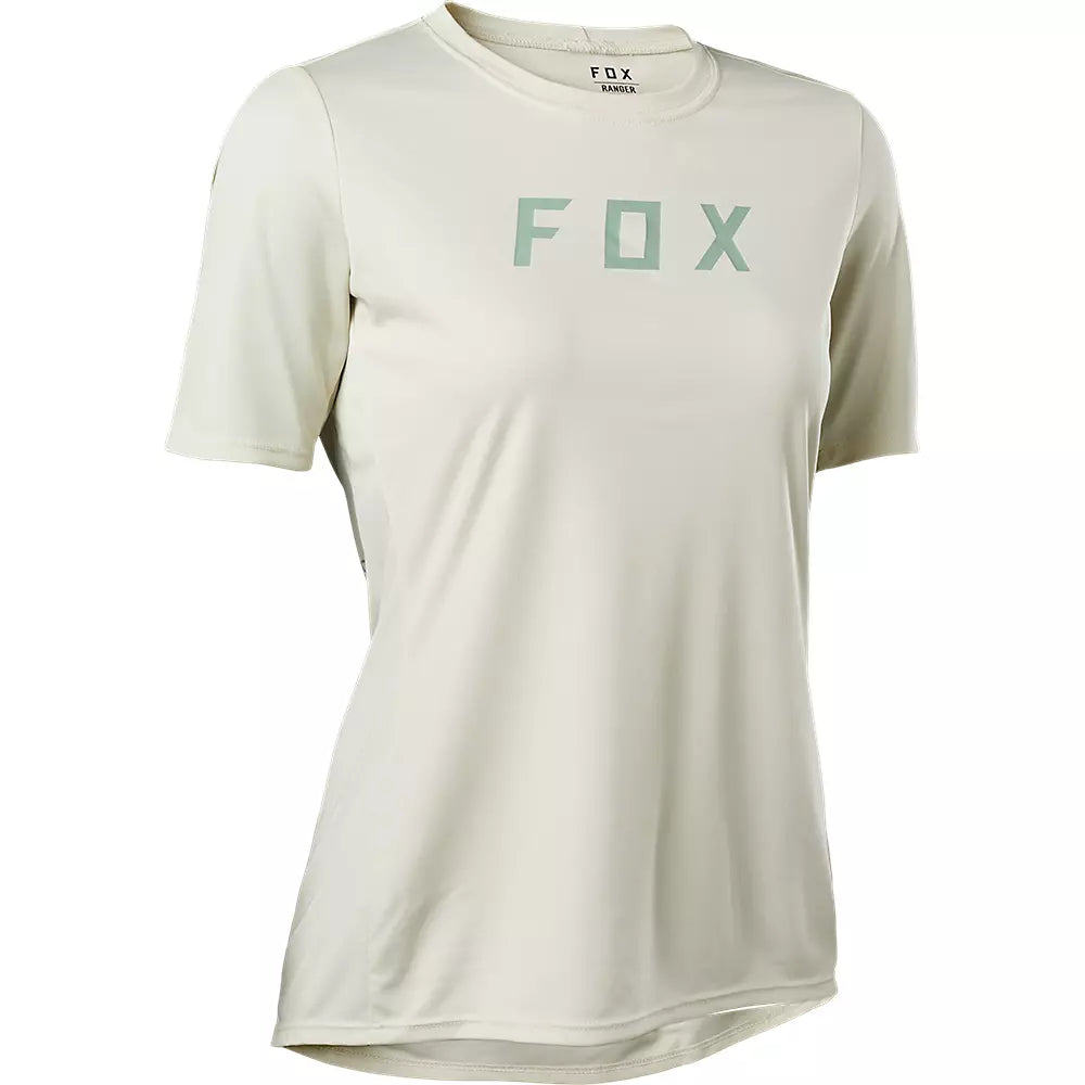 Fox Racing Ranger Moth Short Sleeve MTB Jersey - Womens - Bone