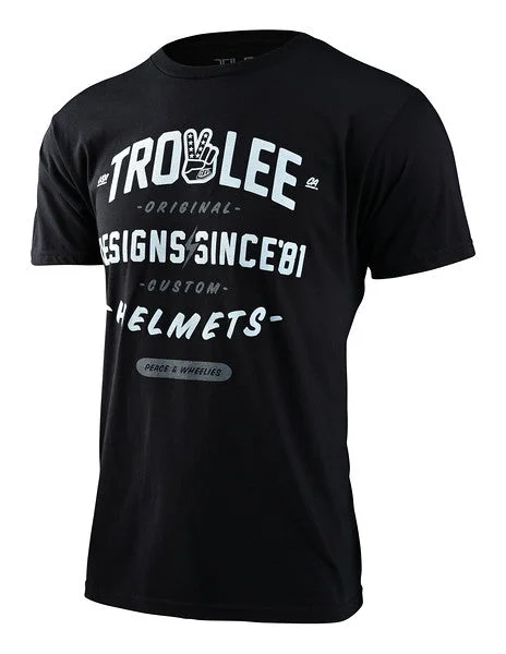 Troy Lee Designs Roll Out Short Sleeve Tee - Black Heather