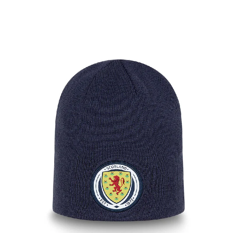 Scottish Football Sfa Blue Reversible New Era Stripe Beanie - 60183693