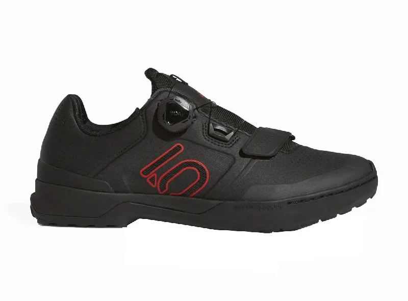 Five Ten Kestrel PRO BOA Clipless MTB Shoe - Black - Red - Gray Six