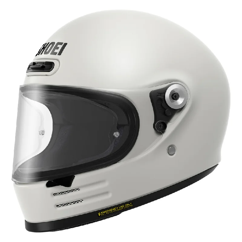 Shoei Glamster Off White Gloss Retro Full Face Helmet