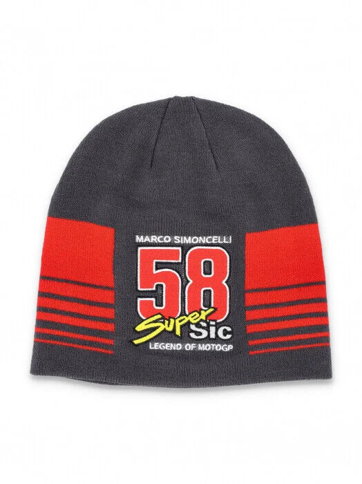 New Official Sic 58 Grey Legend Beanie - 22 45002