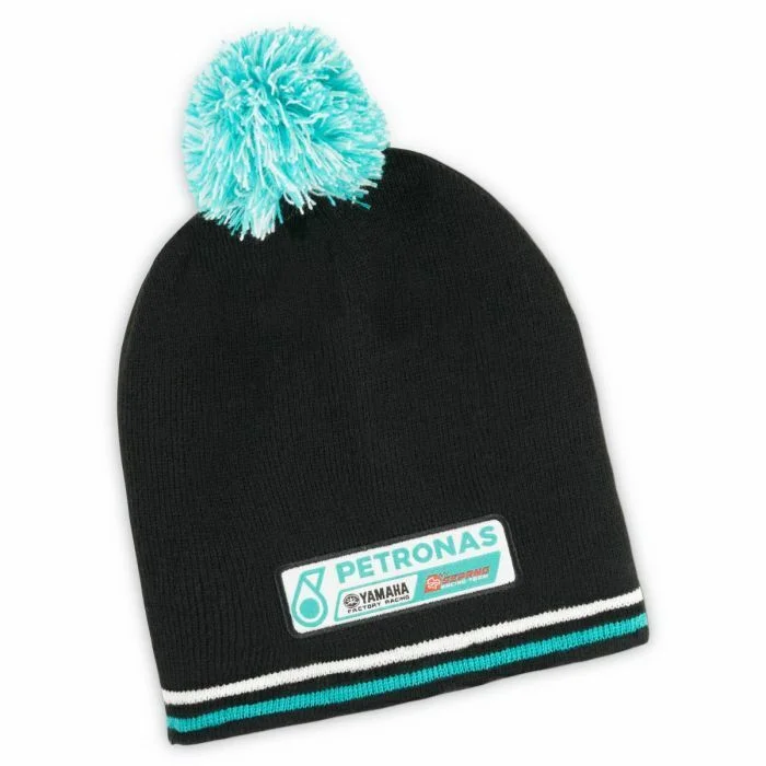 Official Petronas Yamaha Team Black Beanie Hat - 20Py-Bh-Black