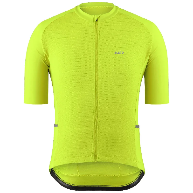 Louis Garneau Lemmon 4 Short Sleeve Road Jersey - Bright Yellow - 2022