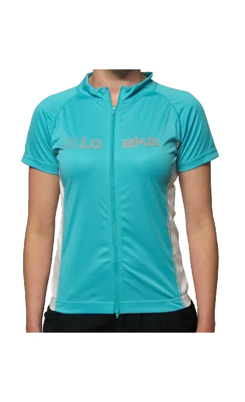 Loeka Short Sleeve XC/Road Jersey - Ceramic Blue