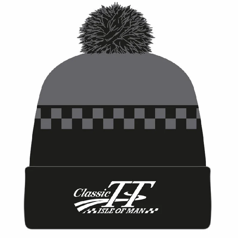 Isle Of Man Classic TT Bobble Hat - 19Ctt Bobble