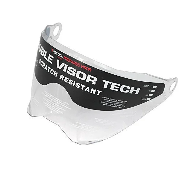 Caberg Stunt Motorcycle Helmet Spare / Replacement Visor (Pinlock Ready) - CLEAR