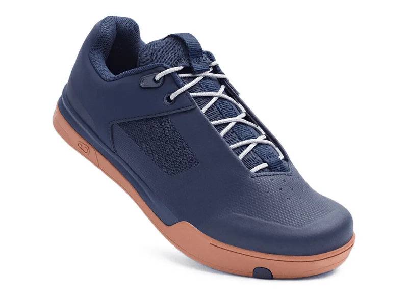 Crank Brothers Mallet Lace MTB Shoe - Navy-Silver-Gum