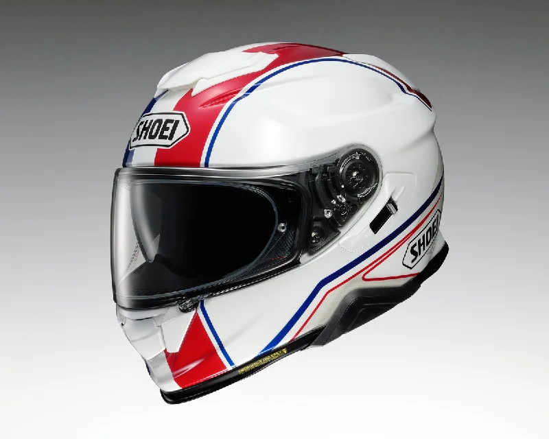 Shoei GT Air 2 Panorama TC10 Full Face Helmet - White / Red / Blue