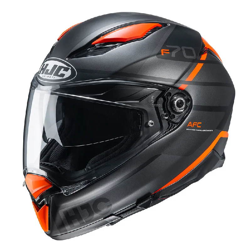 HJC F70 Tino MC7SF Orange Full Face Helmet