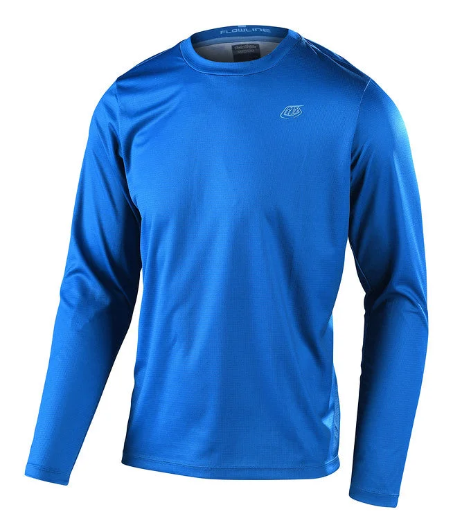 Troy Lee Designs Flowline Long Sleeve MTB Jersey - Slate Blue