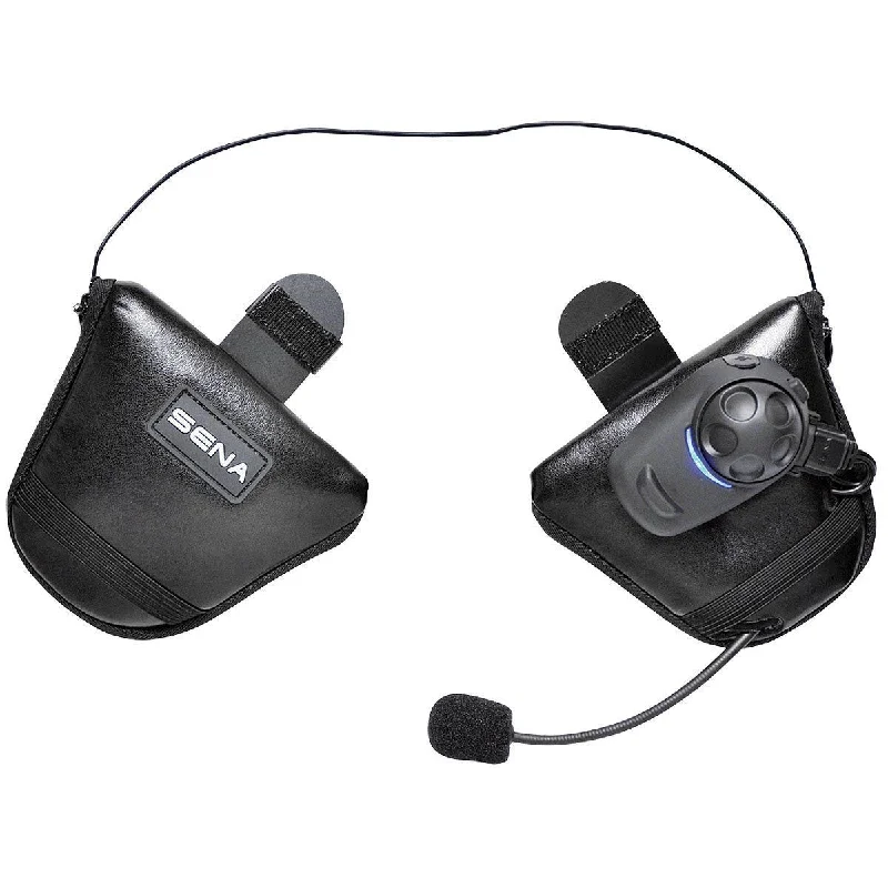 Sena SPH10H-FM Single Pack Bluetooth Headset and Intercom with FM Tuner for Half Helmets