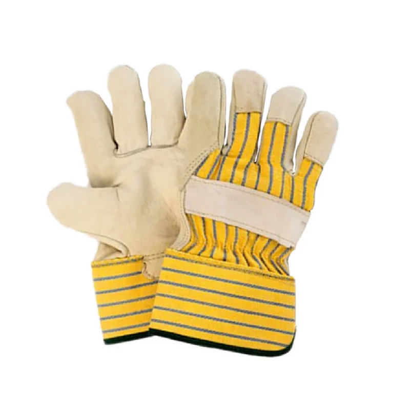 Wayne Safety 45I-7MSRLUN Large Unlined Cow Grain Palm Gloves