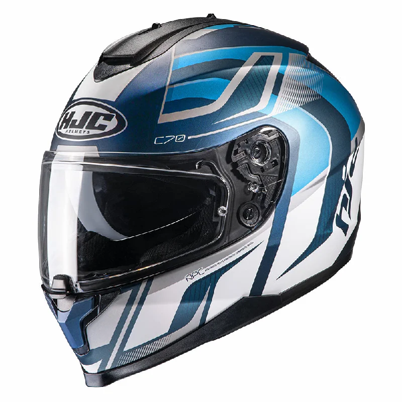 HJC C70 Lantic MC2SF Blue Full Face Helmet