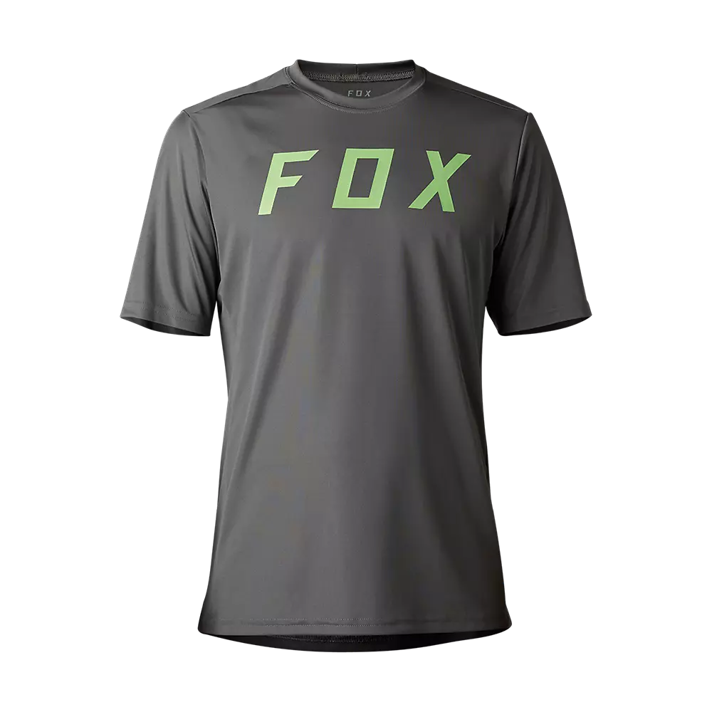 Fox Racing Ranger Short Sleeve MTB Race Jersey - Moth - Pewter