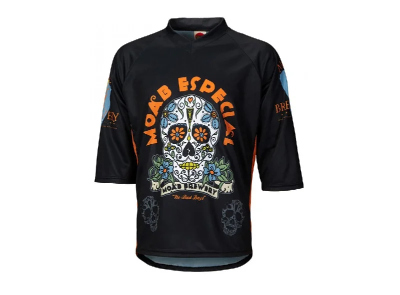 World Jerseys Moab Brewery Especial 3/4 Sleeve MTB Jersey - Black