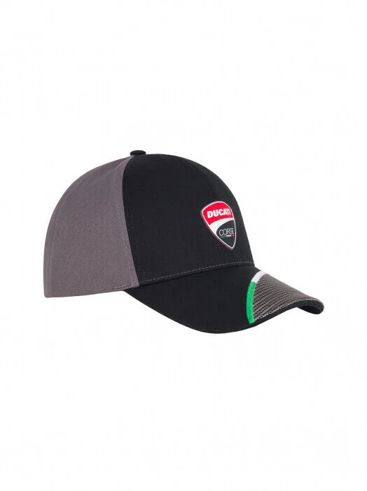 Official Ducati Corse Black/Grey Cap - 20 46002