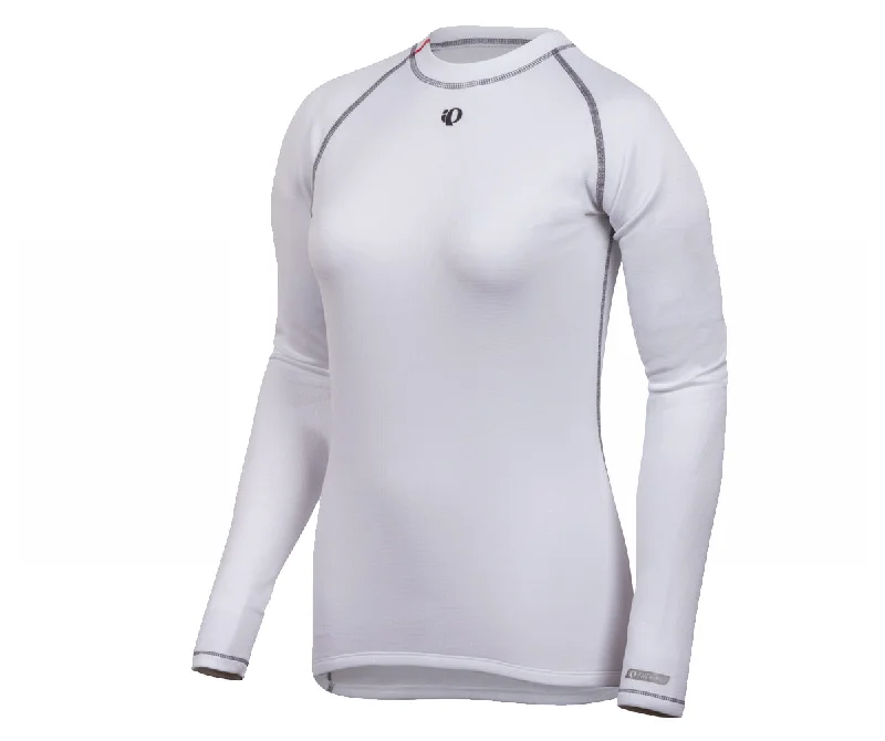 Pearl Izumi Thermal Long Sleeve Base Layer - Womens - White