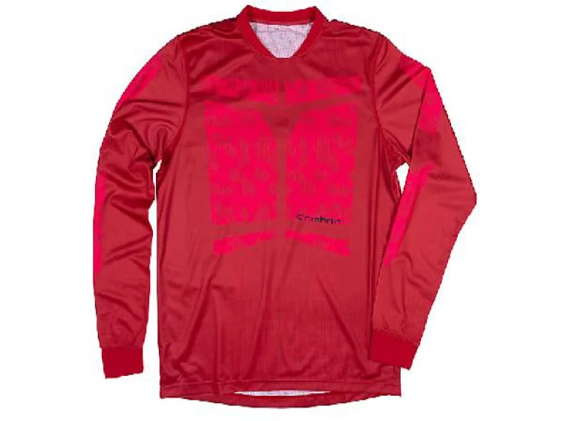 Sombrio Duster Long Sleeve MTB Jersey - Red