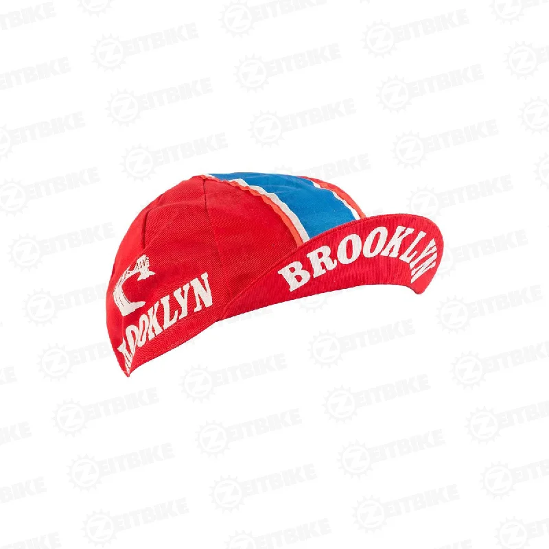 ZEITBIKE - Vintage Cycling Cap - Brooklyn - Red