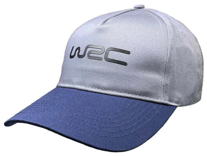 Official World Rally Championship Wrc Grey & Navy Baseball Cap - Wrc/Cap2