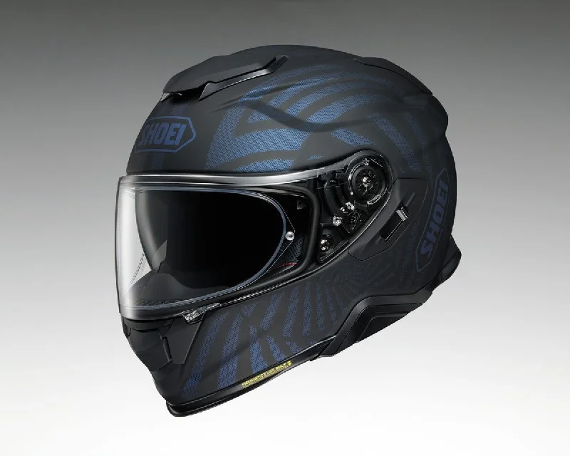 Shoei GT Air 2 Qubit TC5 Matt Full Face Helmet - Black / Blue / White