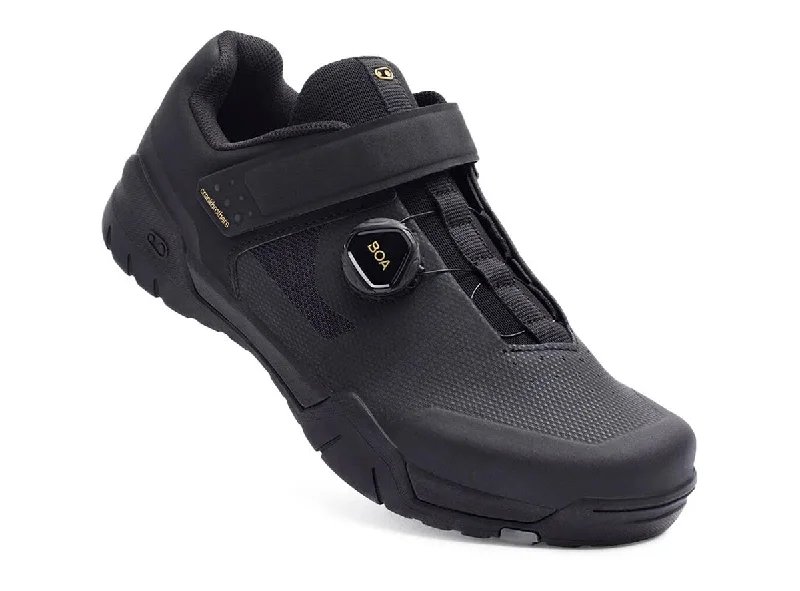 Crank Brothers Mallet E BOA MTB Shoe - Black-Gold-Black