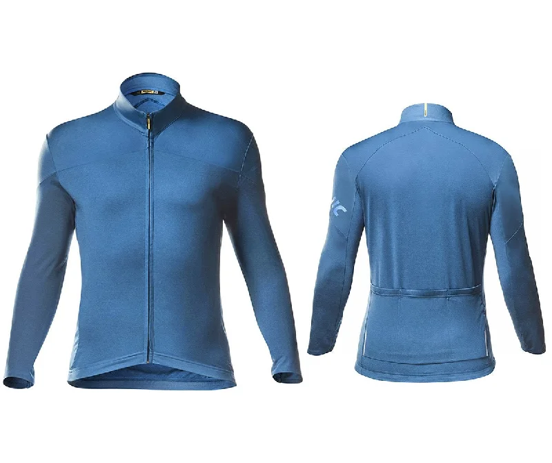 Mavic Cosmic Plain Long Sleeve Road Jersey - Lyons Blue