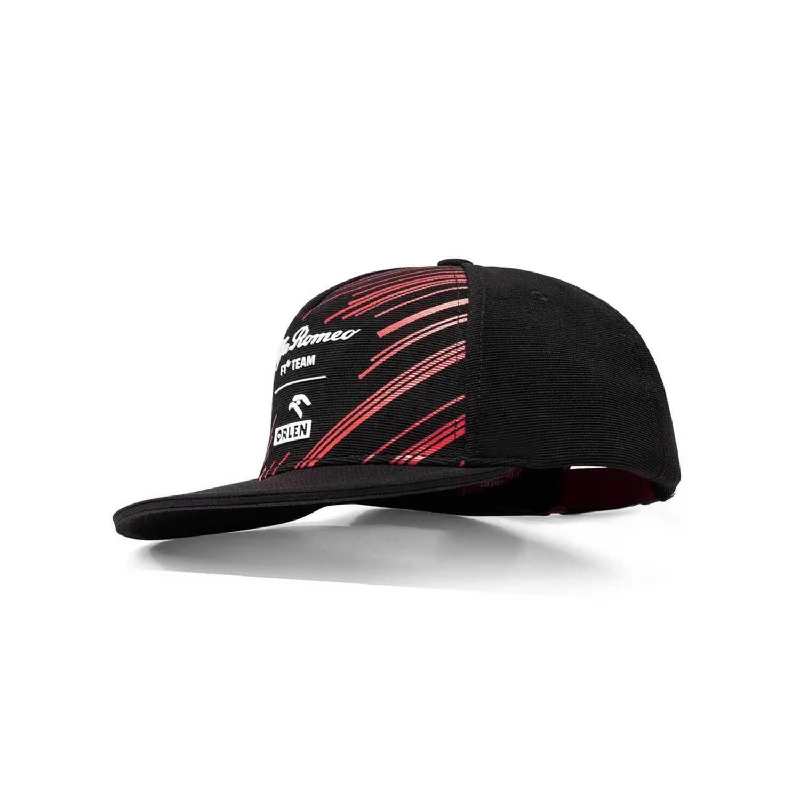 Official Alfa Romeo Racing Orlen Flat Brim Team Baseball Cap - U9002114424B10