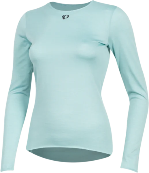 Pearl Izumi Merino Long Sleeve Base Layer - Womens - Aquifer