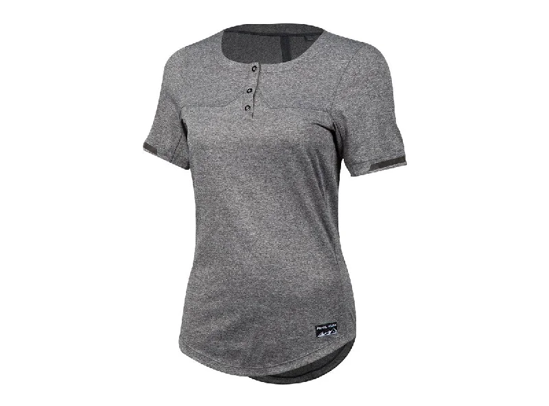 Pearl Izumi Versa Short Sleeve Henley Jersey - Womens - Smoked Pearl