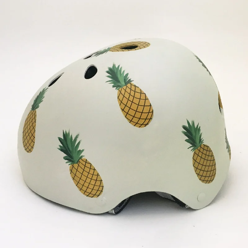 Pineapple Print Bike Helmet