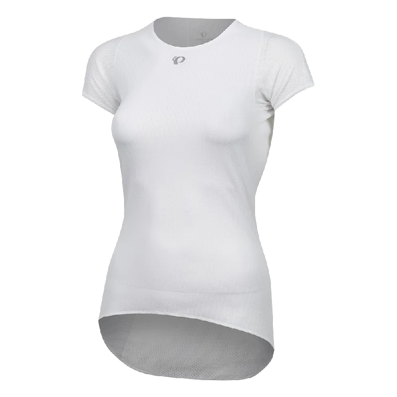 Pearl Izumi Transfer Short Sleeve Cycling Base Layer - Womens - White