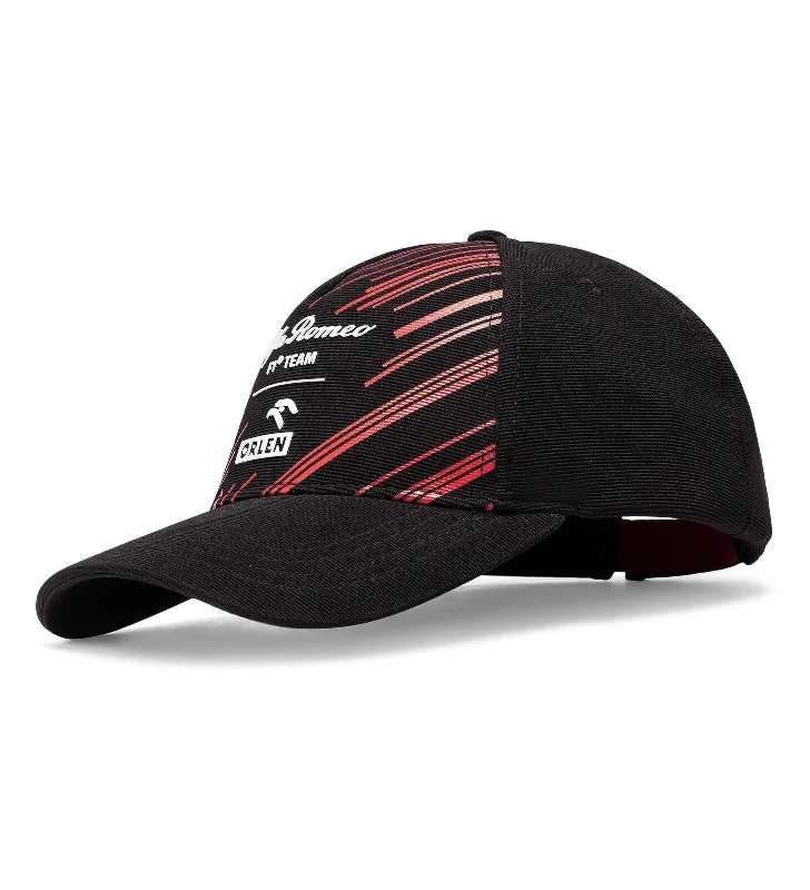 Official Alfa Romeo Racing Orlen Black Team Baseball Cap - U9000114424