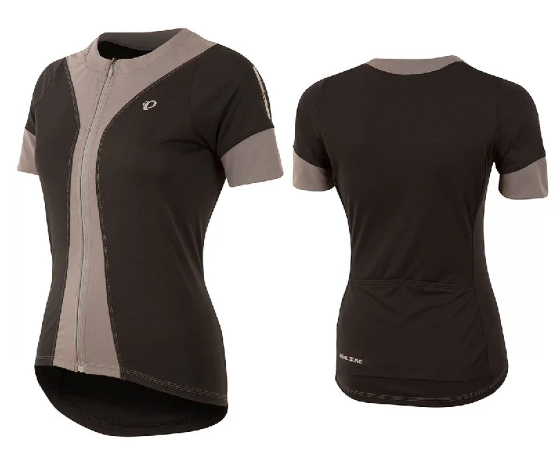 Pearl Izumi Select Pursuit Short Sleeve Road Jersey - Womens - Black-Smoked Pearl