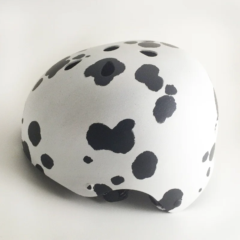 Dalmatian Print Bike Helmet