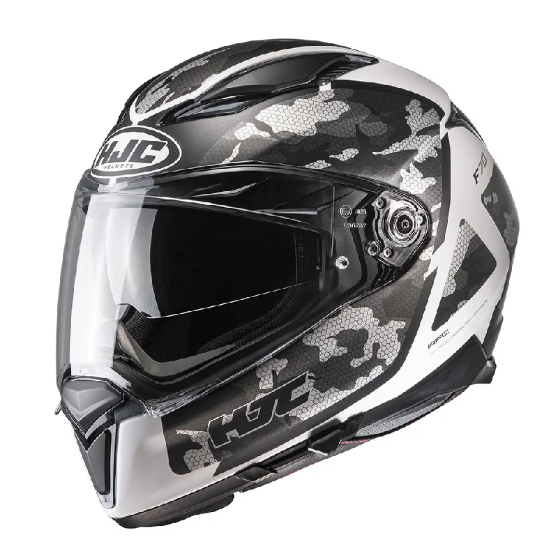 HJC F70 Katra MC10SF White Camo Full Face Helmet