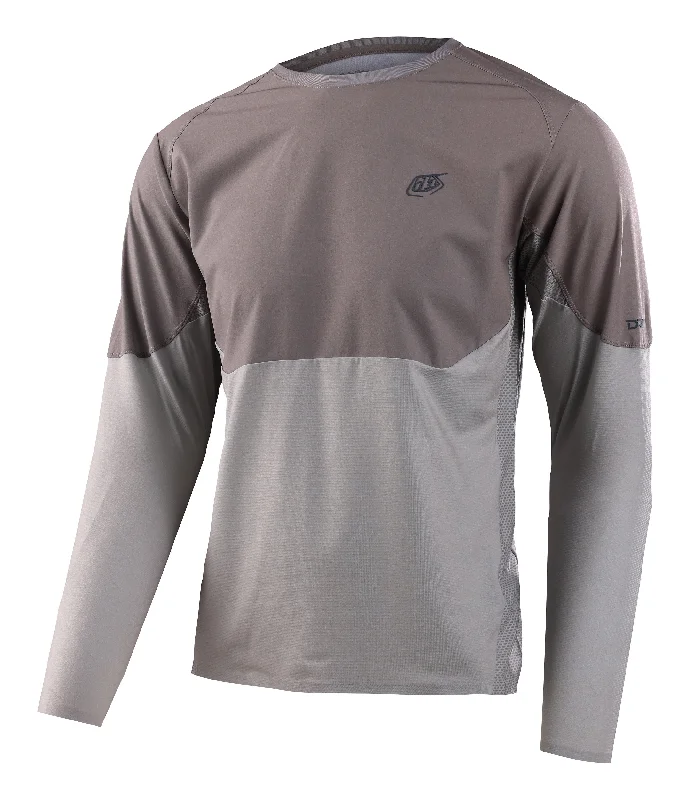 Troy Lee Designs Drift Long Sleeve MTB Jersey - Quarry - 2023