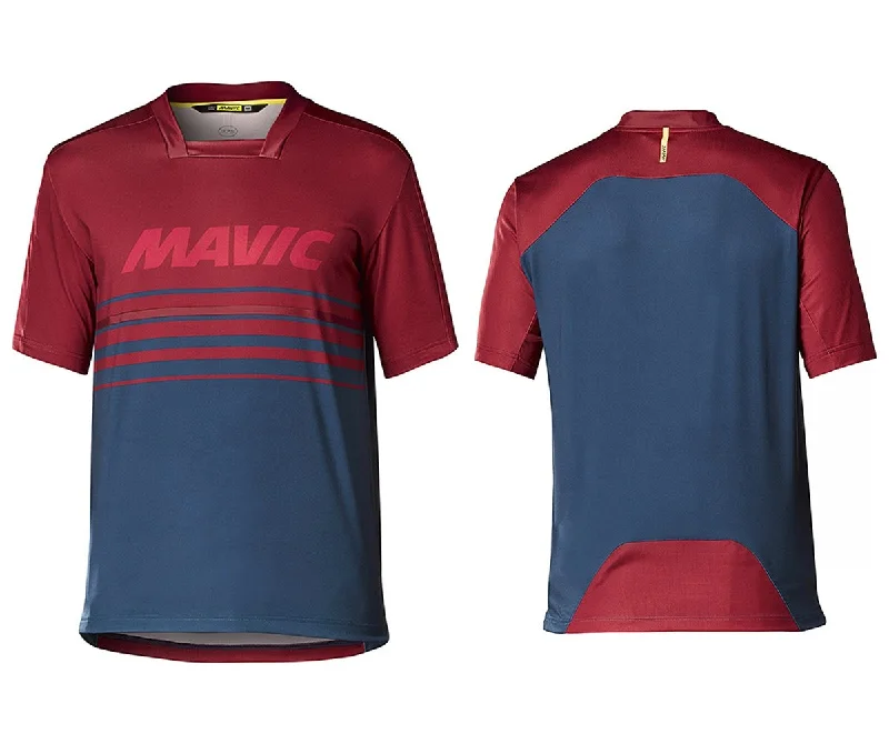 Mavic Deemax Pro Short Sleeve MTB Jersey - Red Poseidon