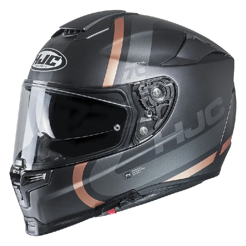 HJC RPHA 70 Gaon Helmet - MC9 Gold / Brown / Silver