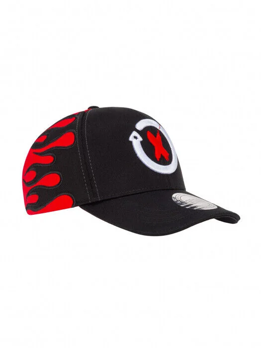 Official Jorge Lorenzo Red Flames Baseball Cap - 19 41202