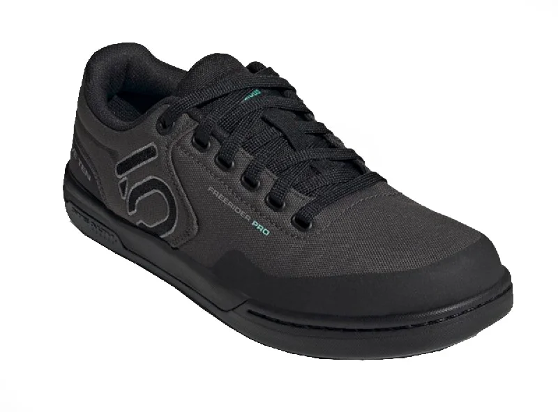 Five Ten Freerider Pro Canvas Flat Pedal Shoe - Dgh Solid Gray-Core Black-Gray Three - 2022