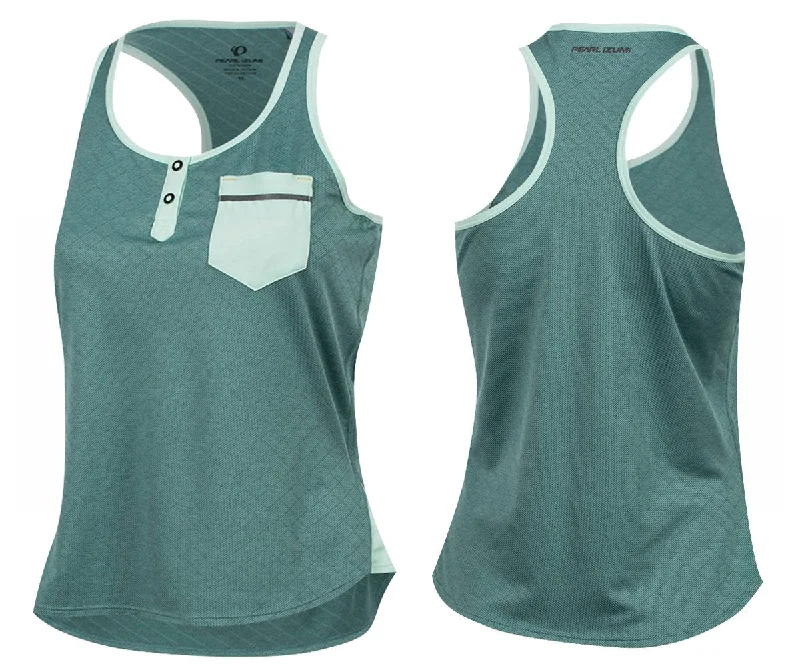 Pearl Izumi Escape Singlet - Womens - Arctic Twill-Mist Green