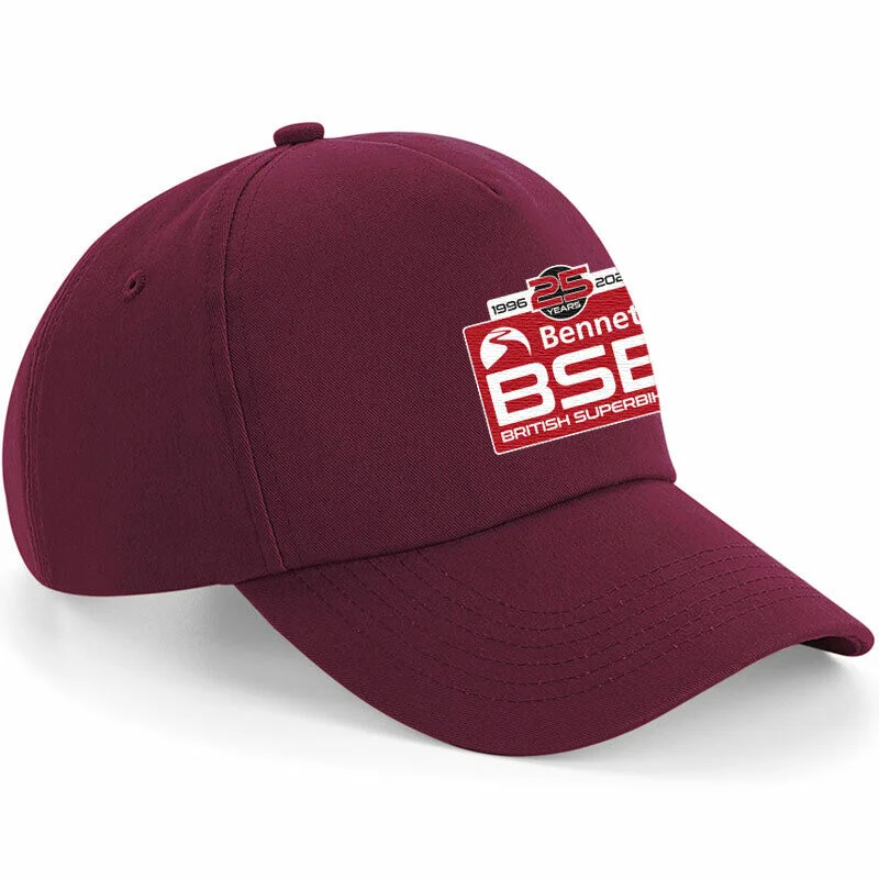 Official British Superbike Baseball Burgundy Cap - 2021 Bsb