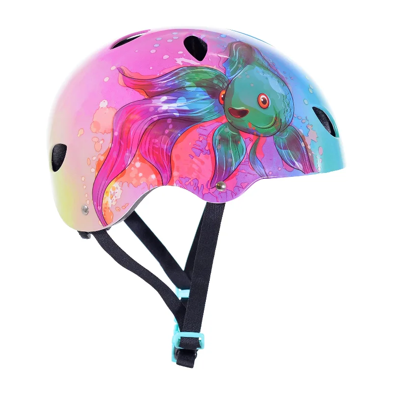 Kent Rainbow Fish Youth Multi-Sport Helmet