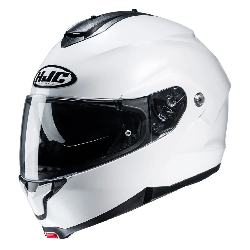 HJC C91 Flip Front Helmet - Gloss White