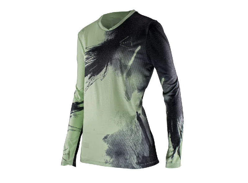 Leatt MTB Gravity 2.0 Long Sleeve Jersey - Womens - Mint - 2022