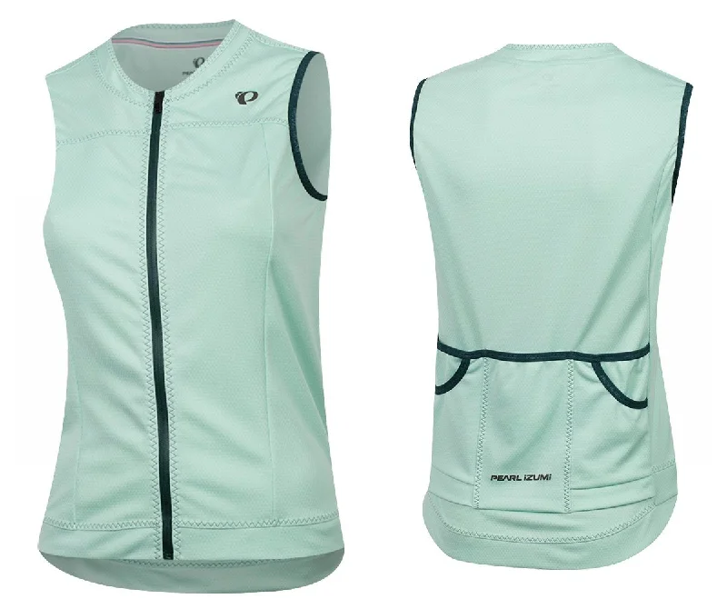 Pearl Izumi Elite Escape Sleeveless Road Jersey - Womens - Mist Green - 2018