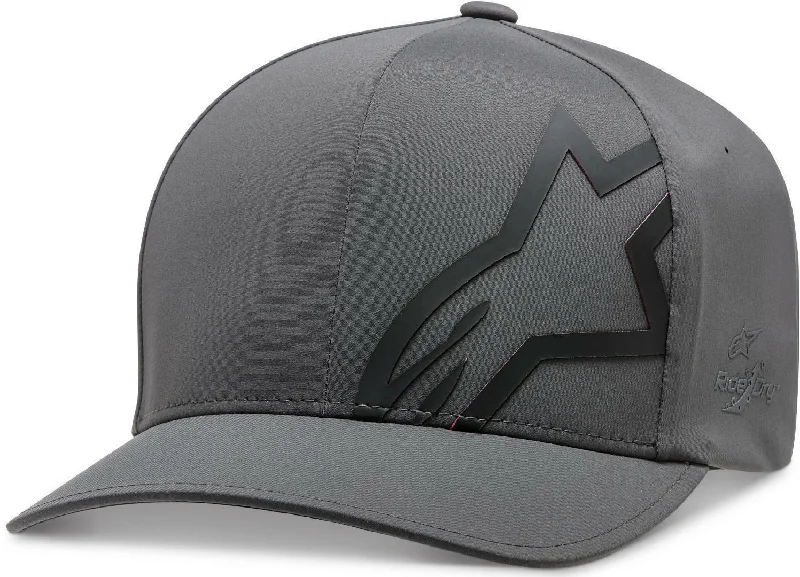 Alpinestar Corp Shift Delta Charcoal Flexifit Baseball Cap - 1019 81102