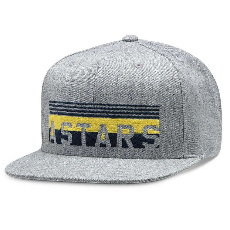 Alpinestar Bumper Flat Peak Grey Baseball Cap - 1210 81110